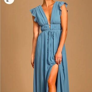 Lulus Blue Dress